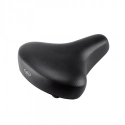 Selle Vélo Loisir Monte Grappa Confort Unisex Noir