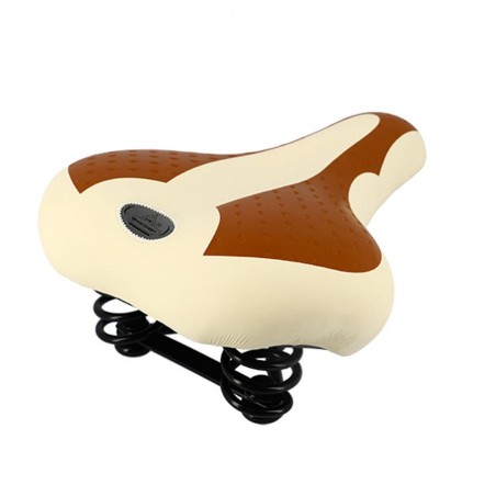 Selle Vélo Loisir Monte Grappa Kosmos Unisex Crème / Marron