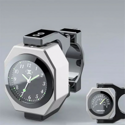 Montre / Thermomètre Vélo IRAKEM II Rotative Silver