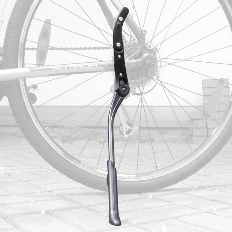 Support de vélo 24-28 pouces, béquille latérale de vélo réglable, support  de montage