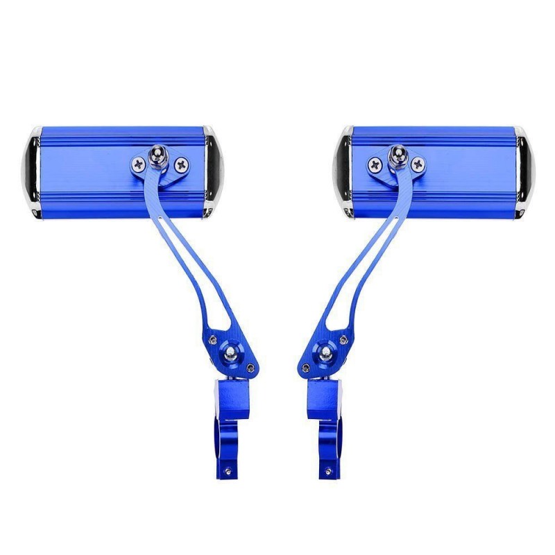 Set de 2 Rétroviseurs Vélo Custom Bleu NOUVEAU